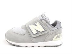 New Balance concrete/angora 574 sneaker